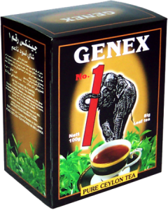 Черный чай «Дженекс №1 Король чая» крупнолистовой 100г