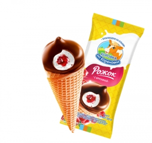 Cone with cranberry jam 70g