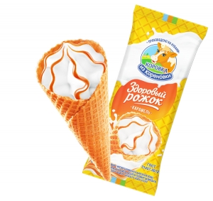 Cone with soft caramel 120g