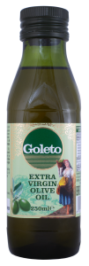 OLIVE OIL «GOLETO» EXTRA VIRGIN 250 mle
