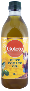OLIVE OIL «GOLETO» POMACE 1le in a plastic bottle