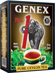 Черный чай «Дженекс №1» крупнолистовой 100г